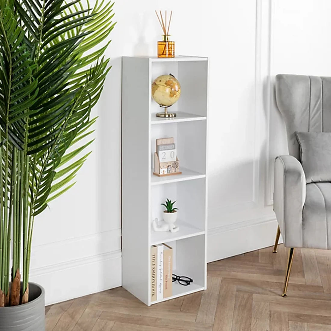 4 Tier Wooden Storage Rack