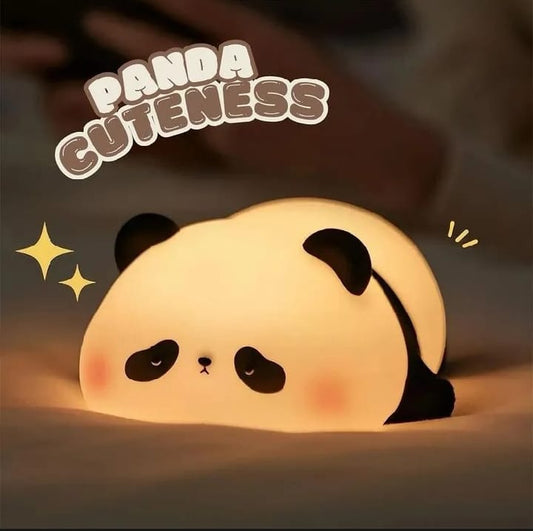 Panda Silicone Night Light Lamp