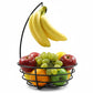 Metal Fruit Basket with Banana Hanger